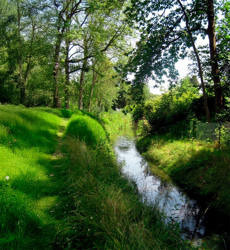 Une rivière dans mon jardin — Le Brabant wallon